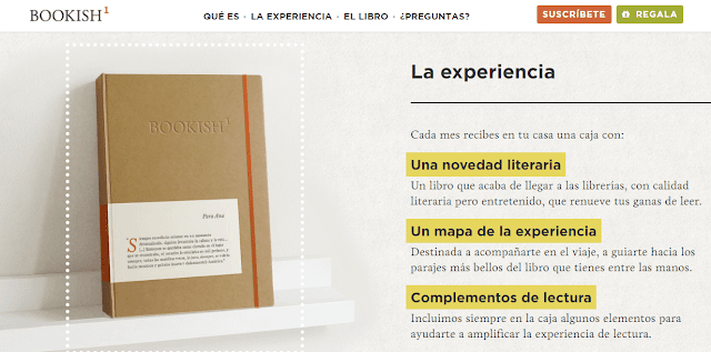 bookish-caja suscripcion literaria