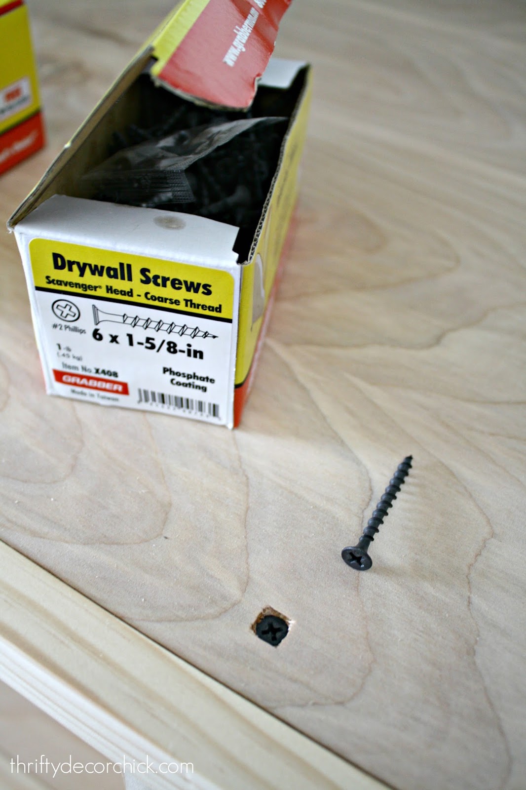 Best screws for building bookcases