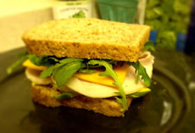 Dahlicious: Weekday Lunch: Spiced up Healthy Turkey Sandwich