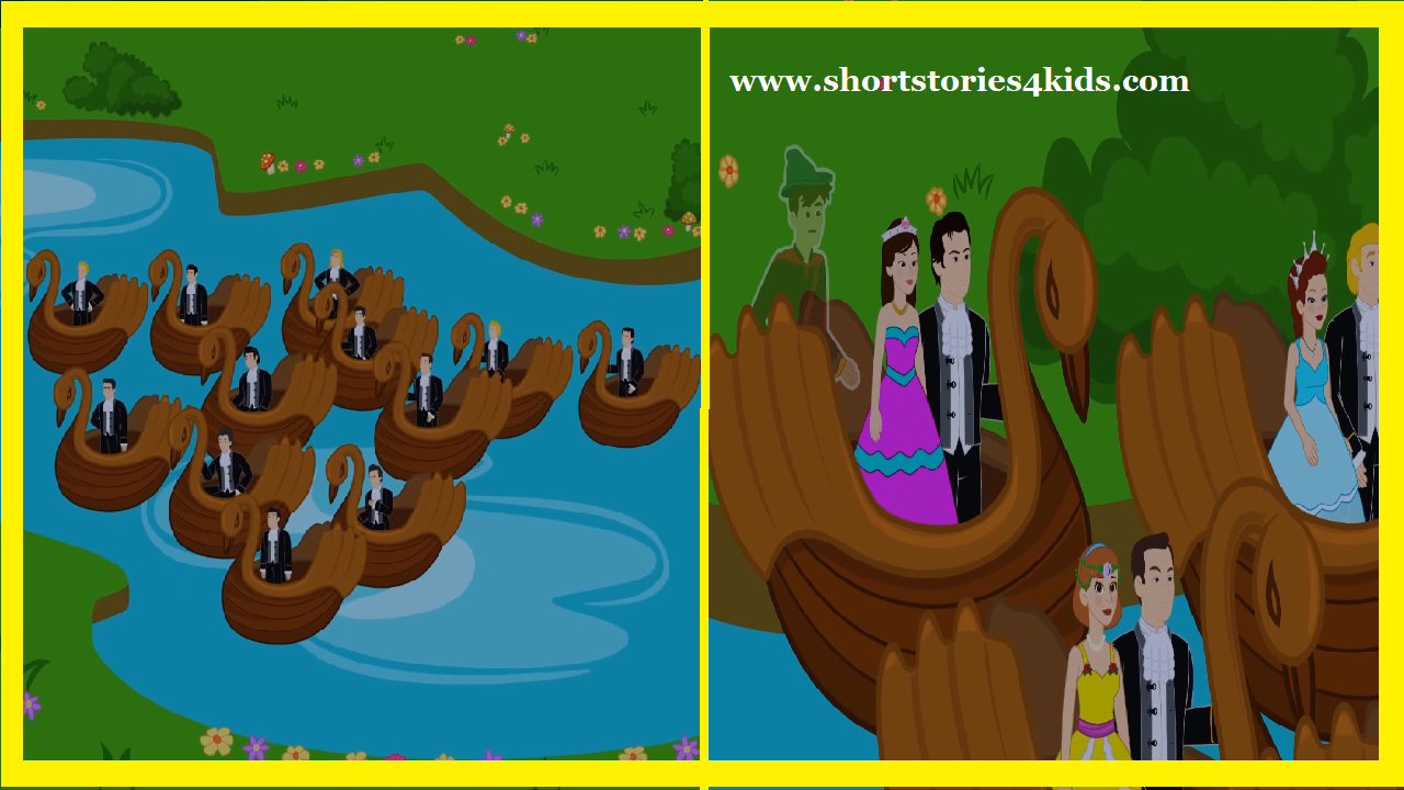 the twelve dancing princesses short story