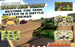 تحميل لعبة السباقات 3D Crash Drive 2: car simulator مهكرة للاندرويد
