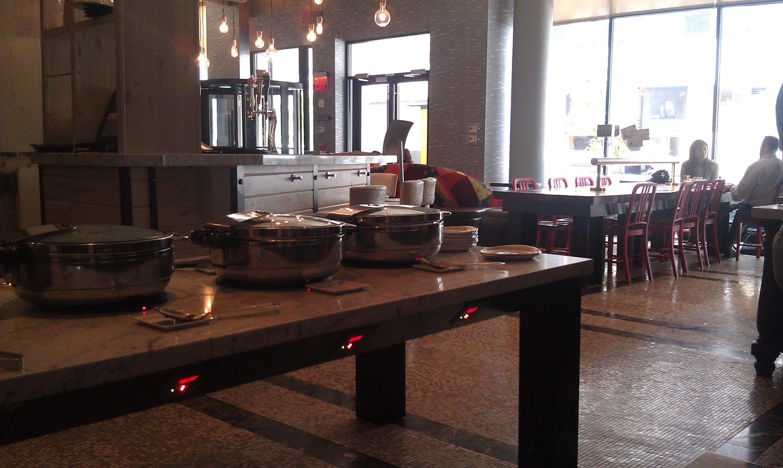 Peachgirl's food diary The Gastro Bar at 35th buffet breakfast NYC