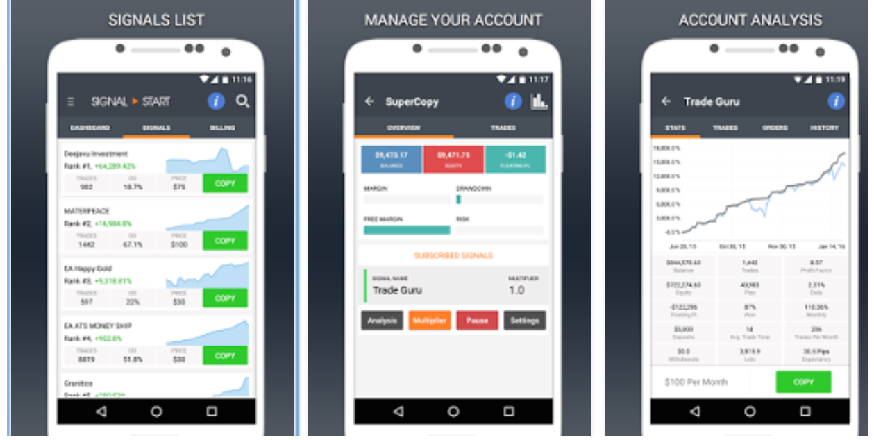 What is the best forex signal app