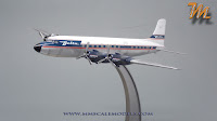 Delta Airlines Douglas DC-6, 1/144  scale model 