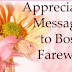 Farewell Message For Boss, Goodbye Quotes & Wishes