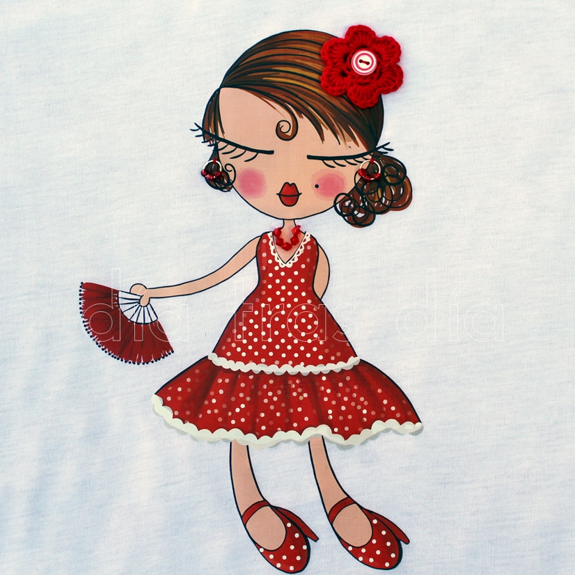 Camisetas flamenca