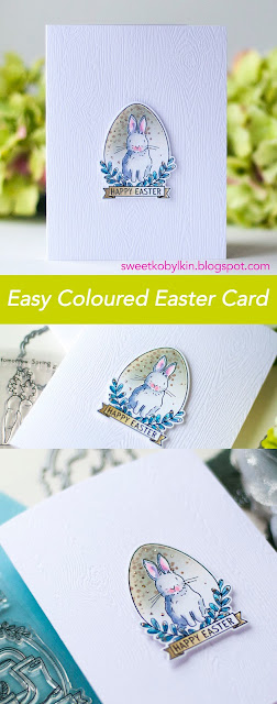 Easy Colored Easter Card - Quick Tips