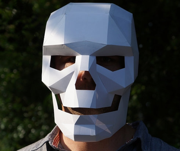 Geometric Skull Mask