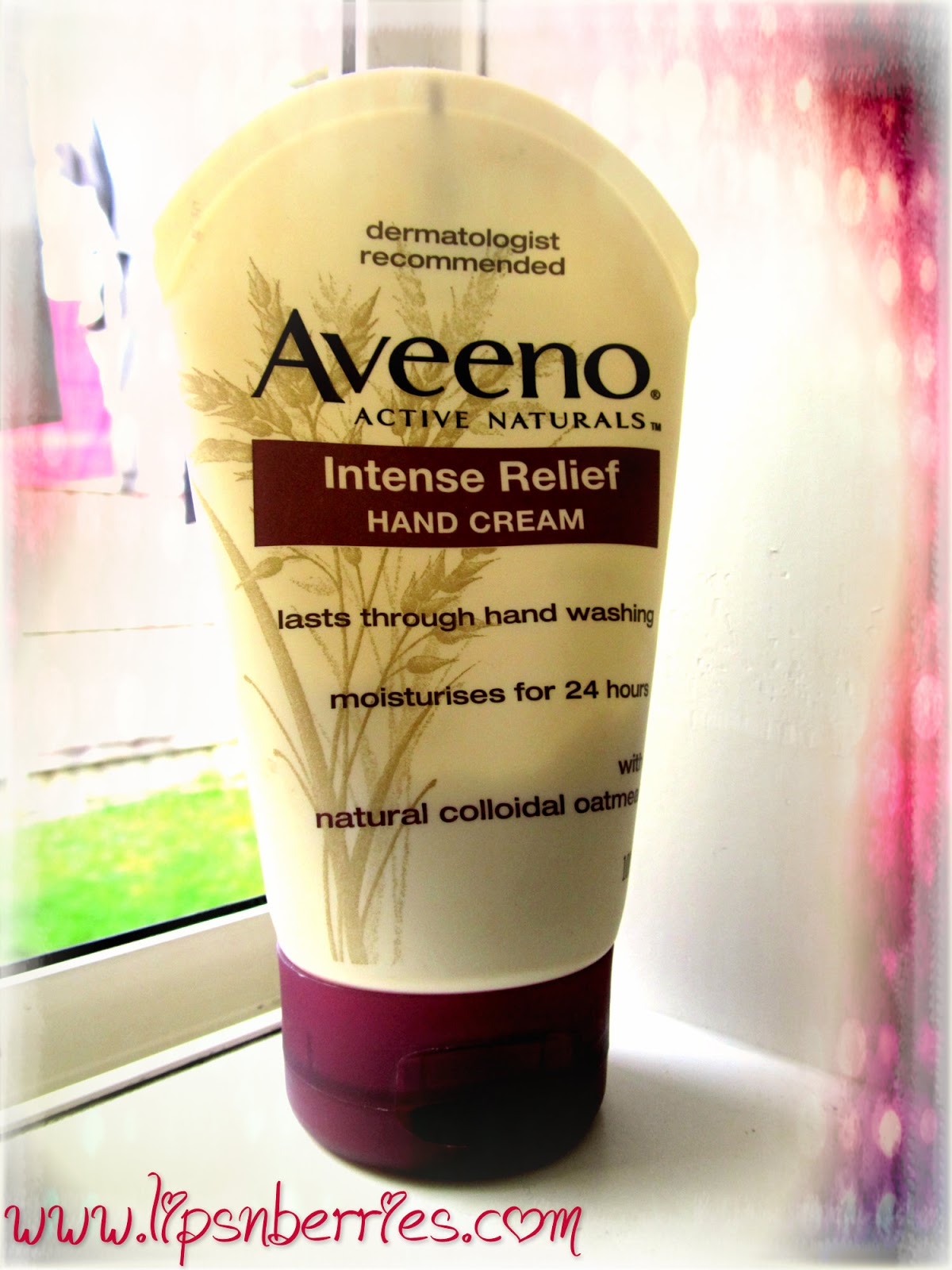 Aveeno Intense Relief Hand Cream Review! LIPS n BERRIES