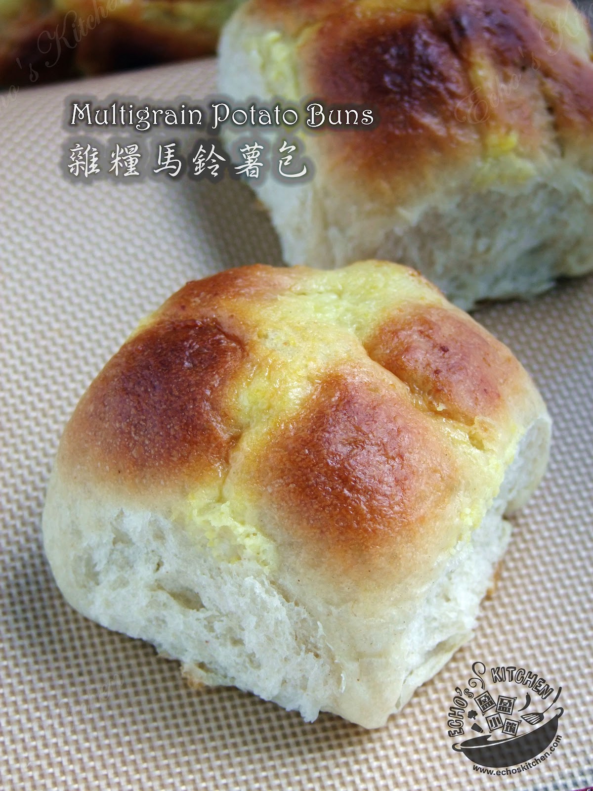 A taste of memories Echo's Kitchen Multigrain Potato Buns