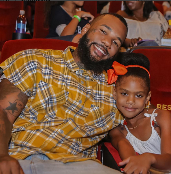 The Game kisses his daughter in adorable new photos