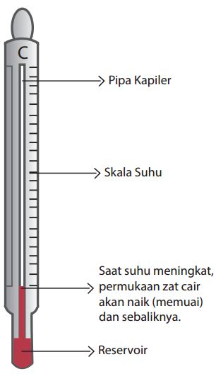 Zat pengisi termometer