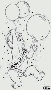 Free Happy New Year Coloring Pages For Kids