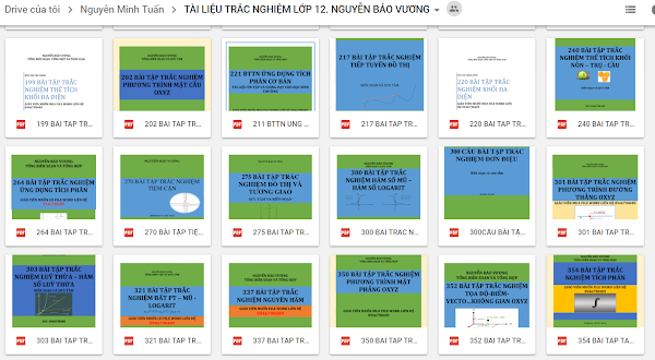 Tài Liệu Trắc Nghiệm Toán Lớp 10 11 12 Tài Liệu Trắc Nghiệm Toán Lớp 10 11 12