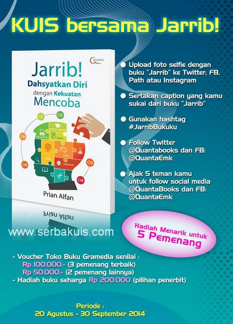 Kontes Foto Selfie Berhadiah Voucher Gramedia dan Paket Buku