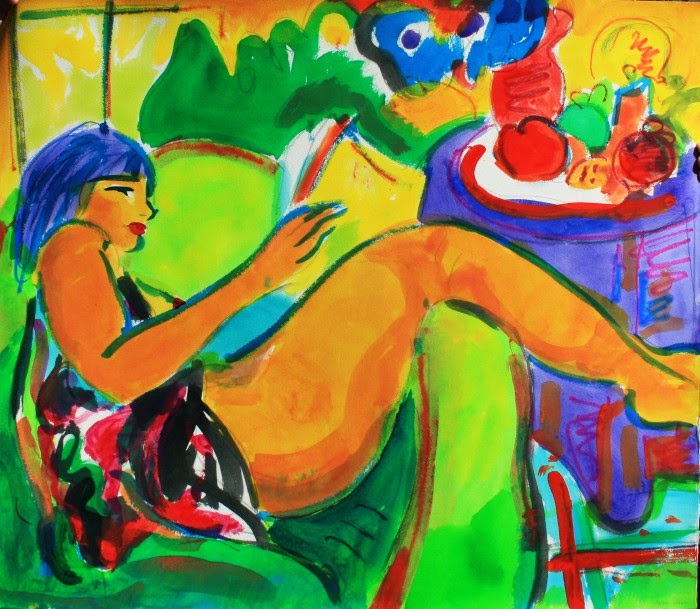 В стиле фовизм. Manel Anoro В стиле фовизм. Manel Anoro