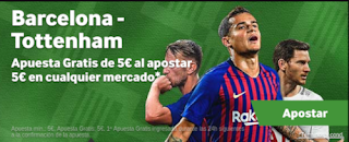betway promocion Barcelona vs Tottenham 11 diciembre betway promocion Barcelona vs Tottenham 11 diciembre