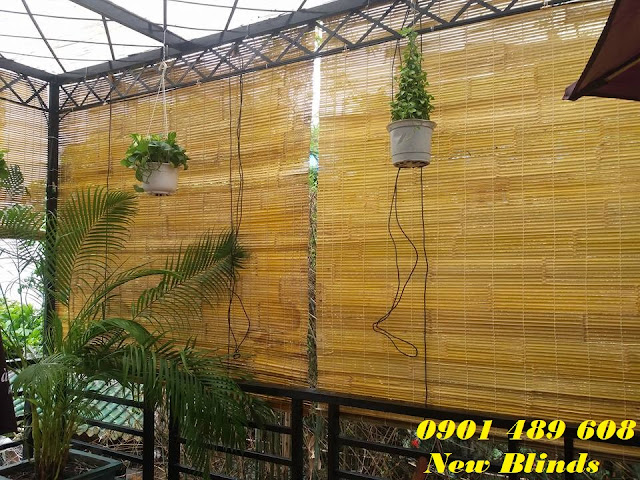 tấm mành tre trúc che nắng