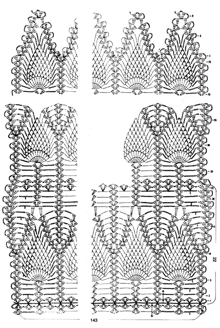 Ergahandmade Crochet Shawl + Diagrams