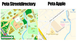 Peta Streetdirectory Mega Kuningan