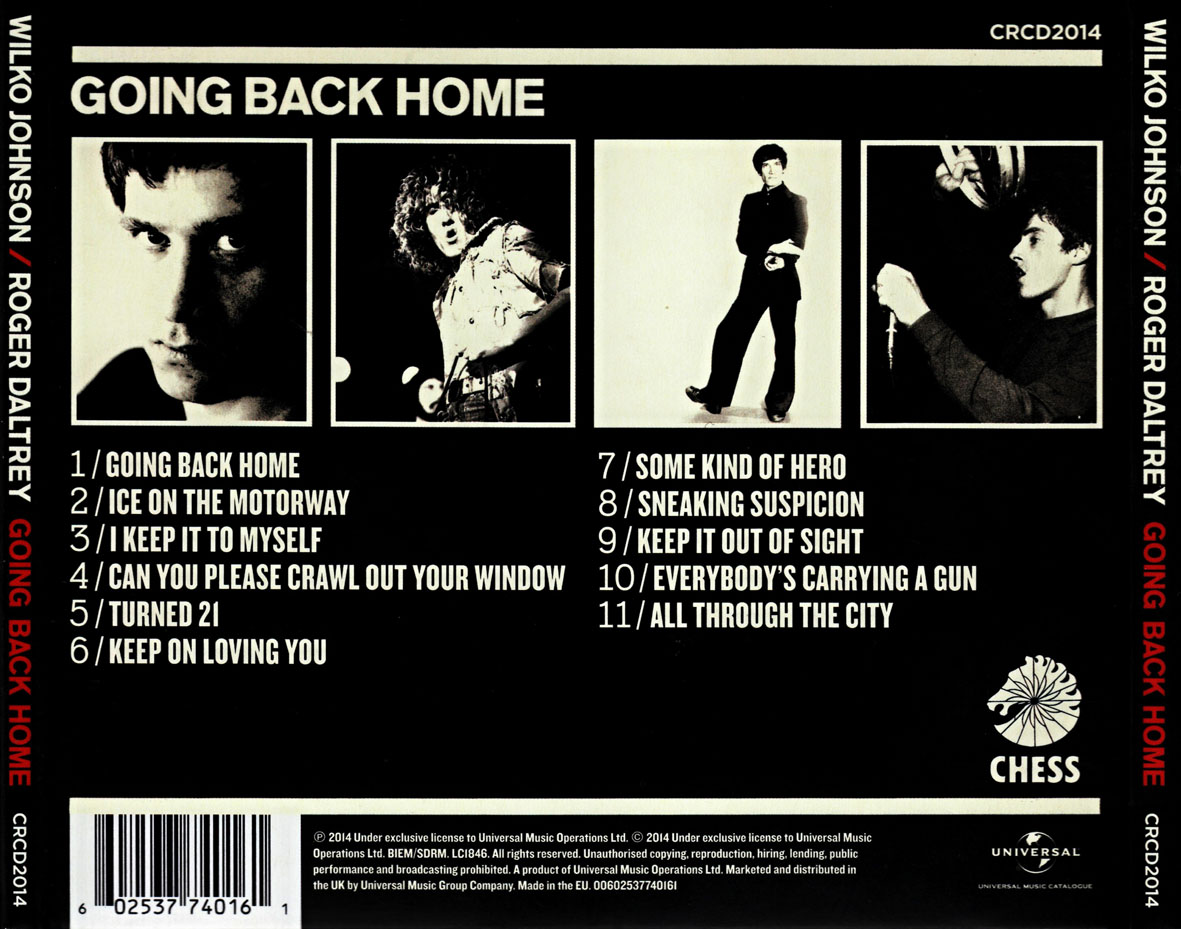 Going back. Going back. Phil collins going back 2010. Wilko johnson. Phil collins – going back: live at roseland ballroom, nyc.