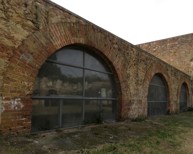 Arches inside the Fortezza Nuova, Livorno