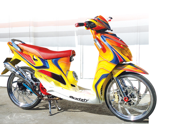 Modifikasi Mio Sporty Yamaha 2012