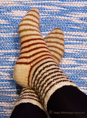 Kootud sokid / Knitted Socks