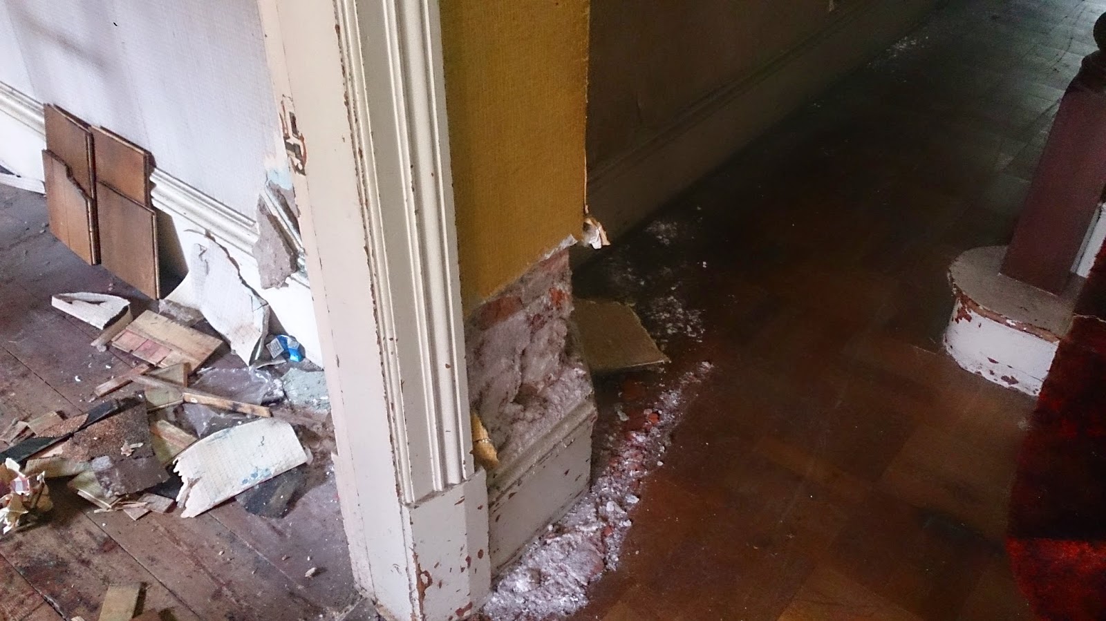 A Victorian terraced house renovation somewhere in Yorkshire Damp and