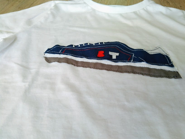 camsieta hecha a mano