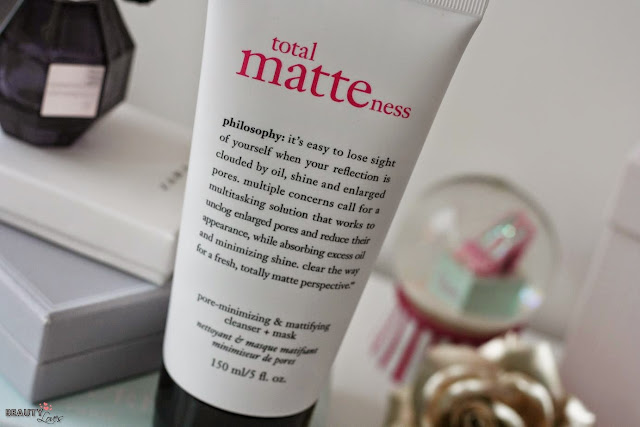 Philosophy Total Matteness Cleanser & Mask