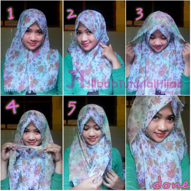 tutorial segi empat modern beserta jilbab tutorial segi empat modern beserta jilbab