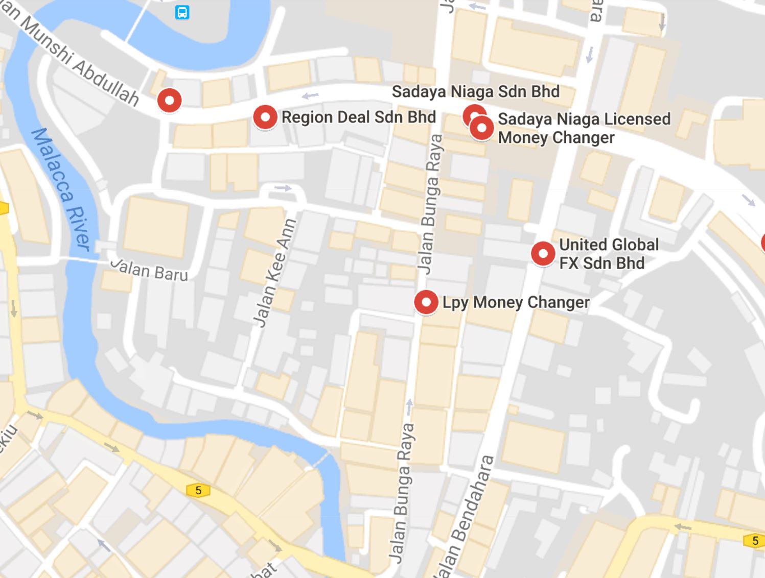 金琦之旅 Amazing Voyage Money Changer in Malacca (Melaka) and Compare the exchange rate