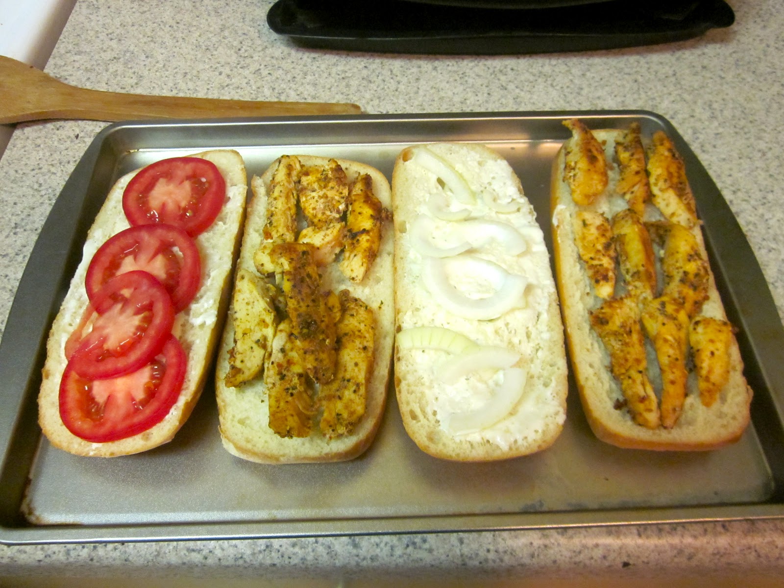 Eenie Meenie Meines DIY Quiznos Mesquite Chicken Sandwiches