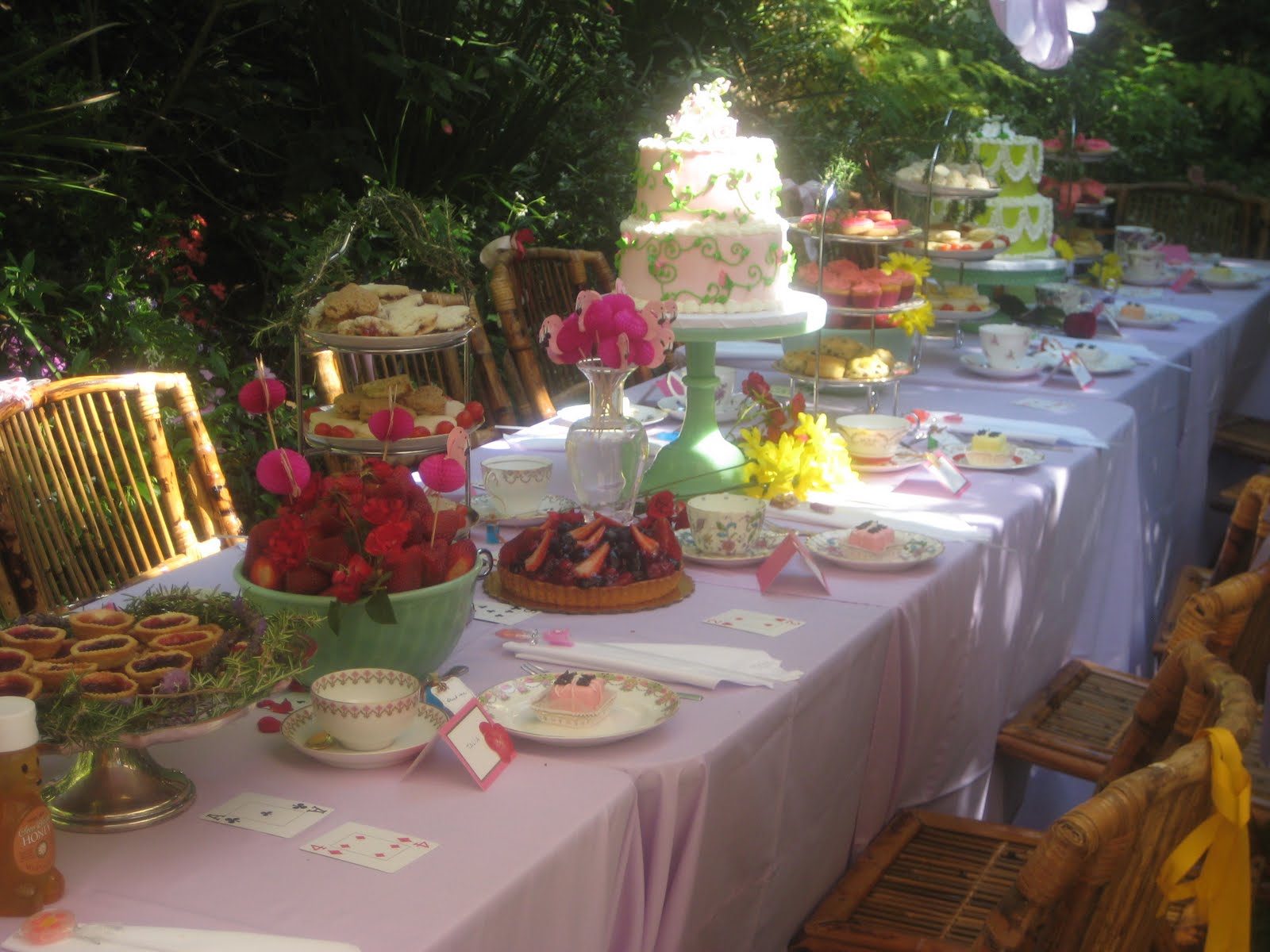 Anyone for tea? Catering: Children's tea parties