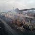 Breaking News: Many Feared Dead, Several Vehicles Burnt As Tanker Explodes At Otedola Bridge, In Lagos - Photos/Video