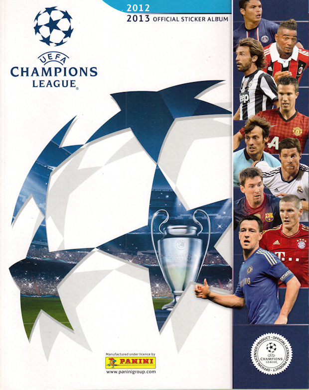 Football Cartophilic Info Exchange Panini UEFA Champions League 2012/2013 Official Sticker