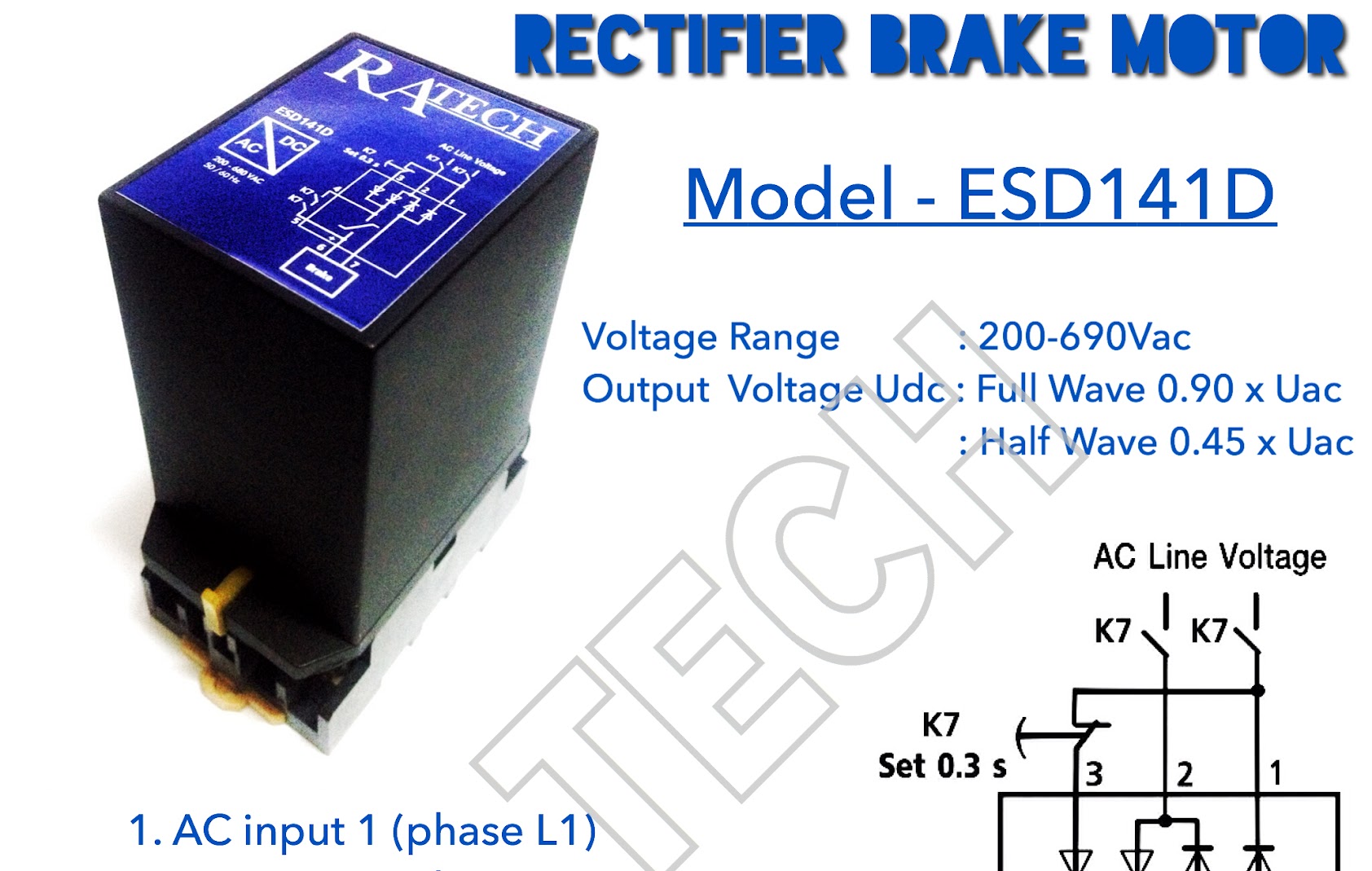 BRAKE RECTIFIER