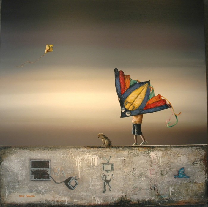 Шотландский художник. Steve Johnston Steve Johnston