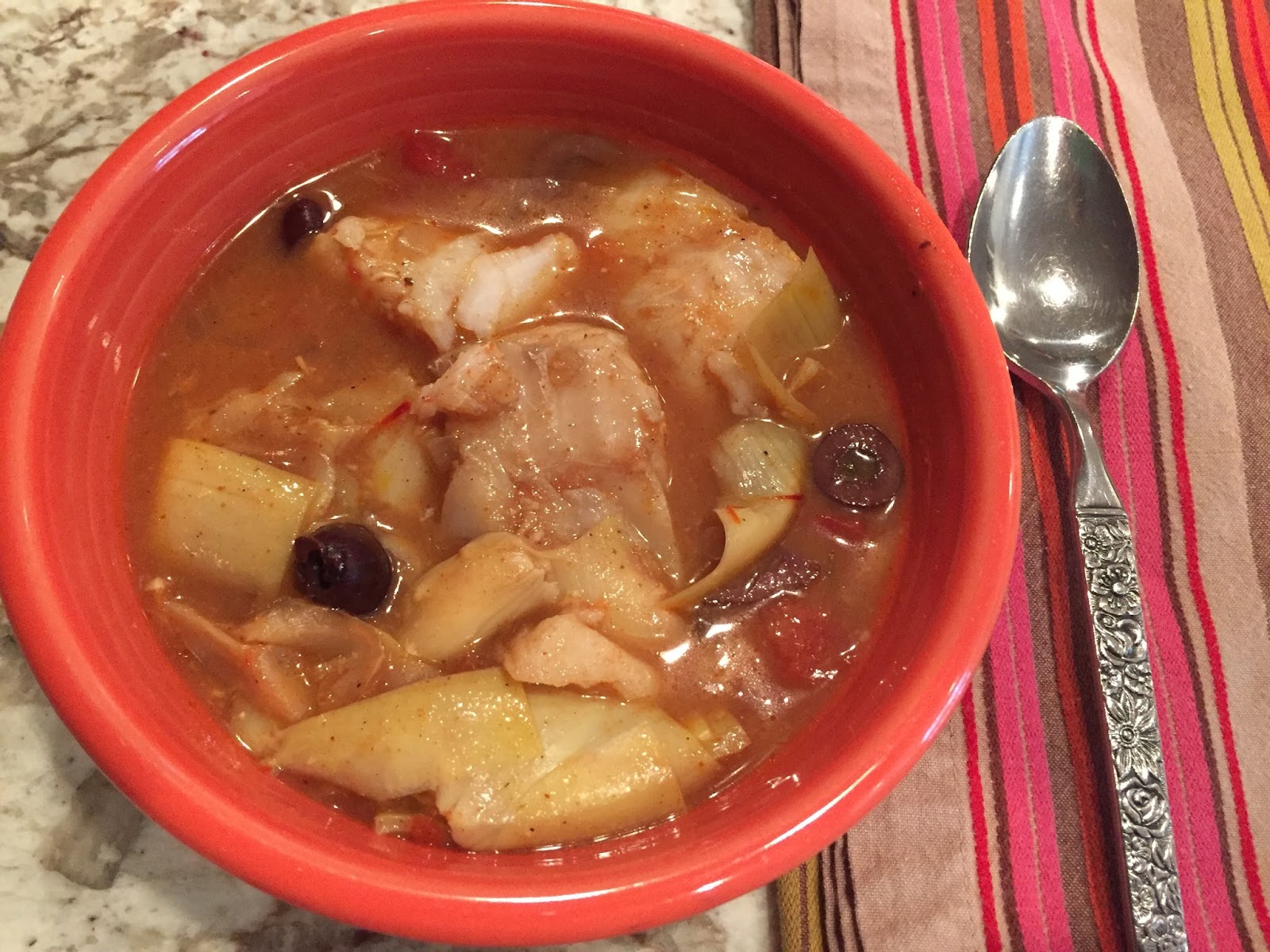 Hot Dinner Happy Home Slow Cooker Mediterranean Fish Stew