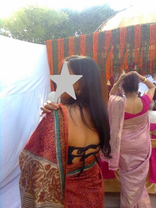 Saree Seduction Holi Backless Saree Edition 42 Pictures