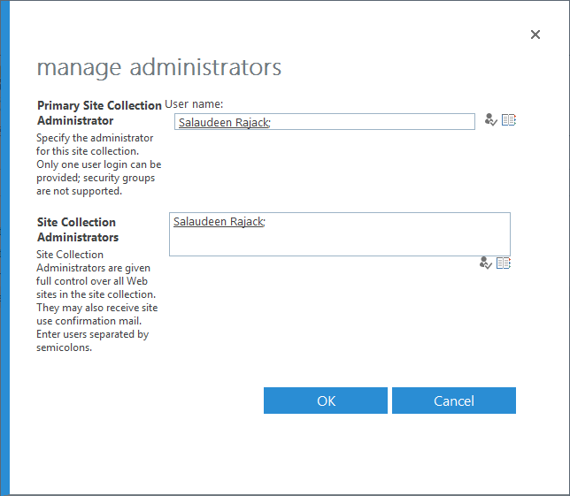 sharepoint online powershell set site collection administrator sharepoint online powershell set site collection administrator