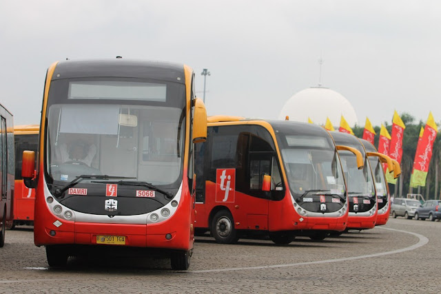 Karena Aksi 313, Lima Koridor TransJakarta Dialihkan Karena Aksi 313, Lima Koridor TransJakarta Dialihkan