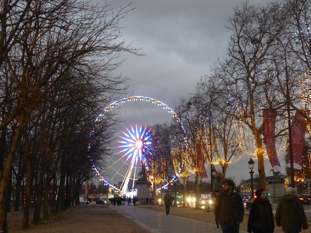 illuminations de Noël Paris 2017