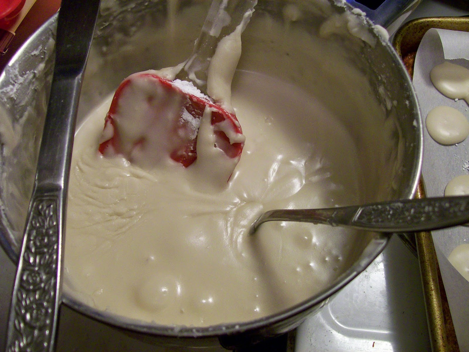 Vanilla Cream for centers of 1865 bon-bons. Vanilla Cream for centers of 1865 bon-bons.