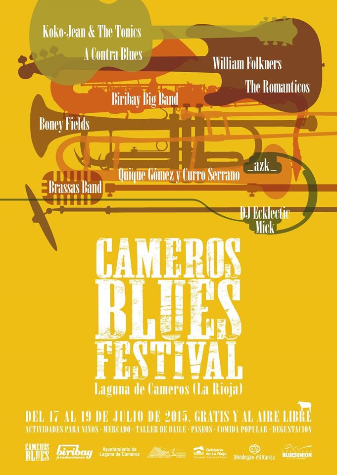 17 a 19 de julio de 2015: Cameros Blues Festival en Laguna de Cameros