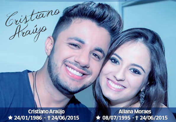 Cristiano Araújo e Allana Moraes