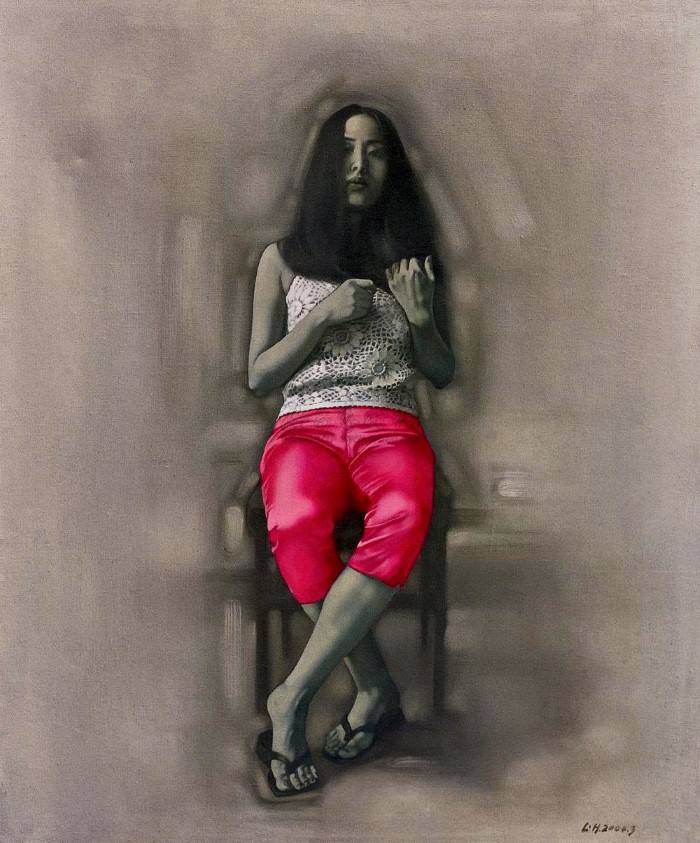 Современный китайский художник. Hong Liu