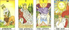 Combinações das Cartas de Tarot - I