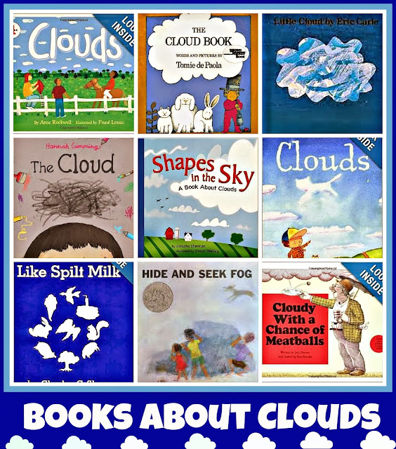 Kindergarten: Holding Hands and Sticking Together: All about CLOUDS